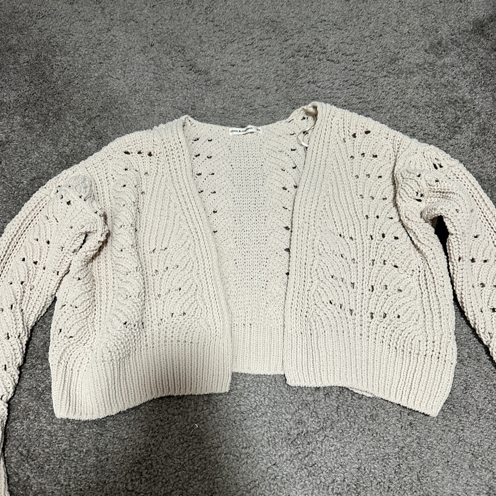 Women's Cream Cardigan